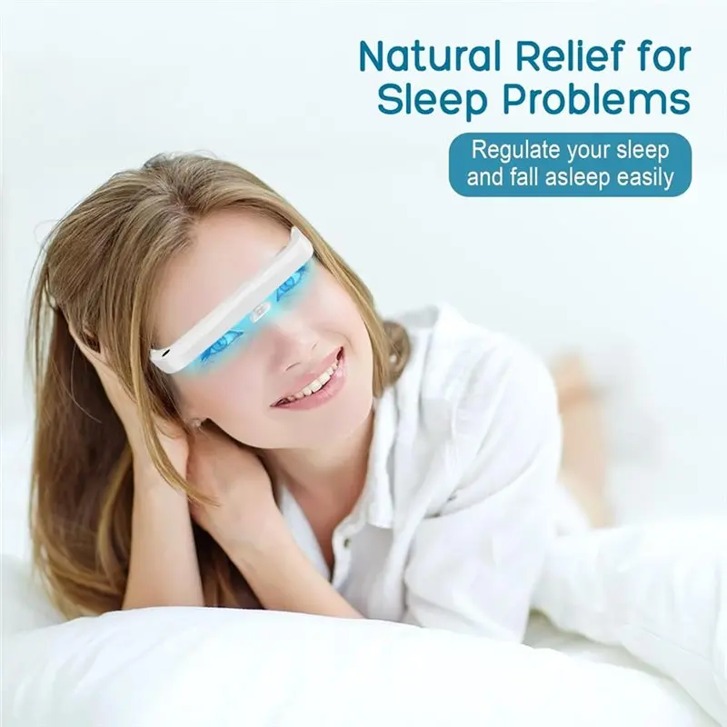 Light Therapy Glasses - نظارات العلاج الضوئي SAD باللونين الأحمر