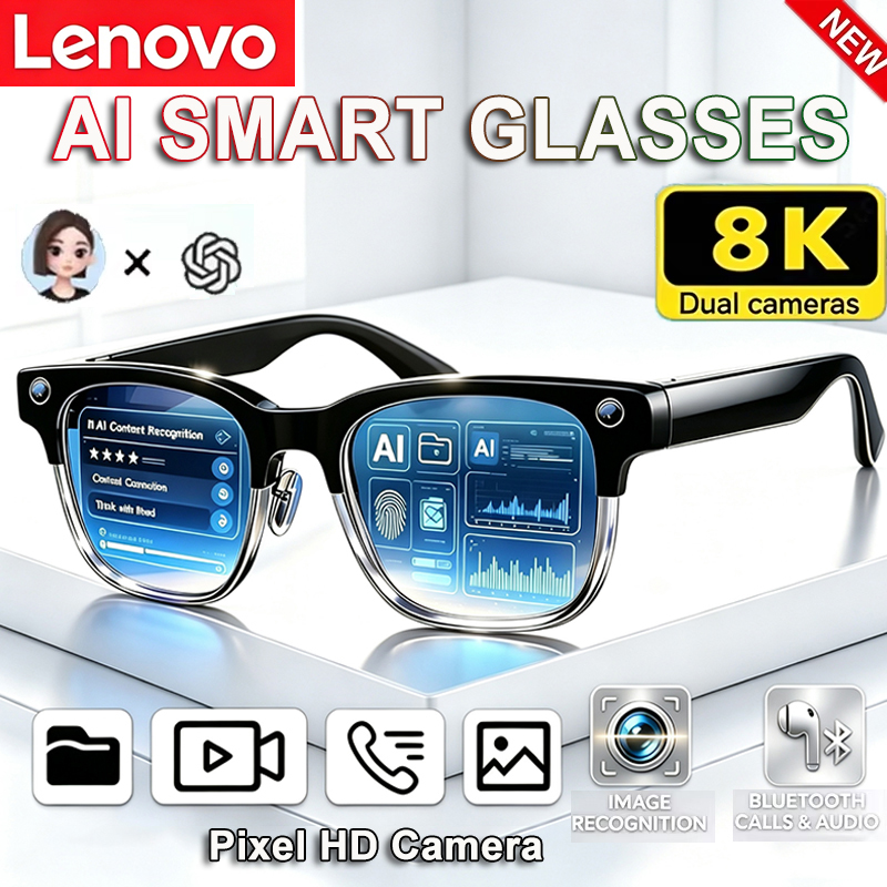 نظارات لينوفو الذكية بدقة 8K H - مراجعة Smart Glasses Lens وسعره