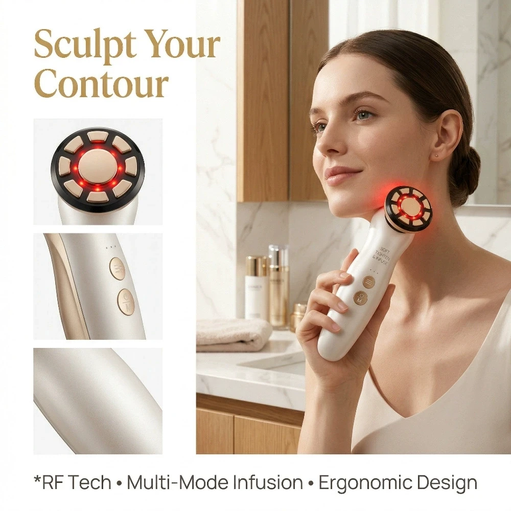 جهاز تدليك الوجه بالترددات الر - مراجعة Galvanic Skin Sensor وسعره