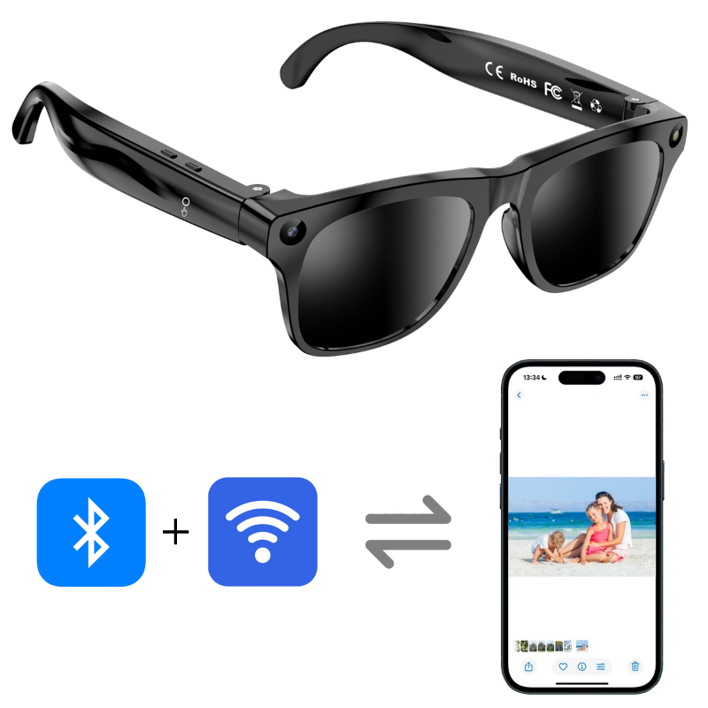 نظارات ذكية لينوفو بذاكرة 32 ج - مراجعة Smart Glasses Lens وسعره