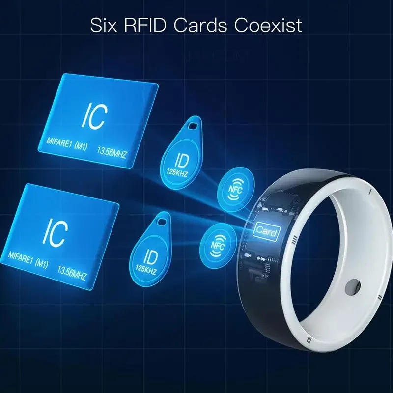 جهاز ذكي يمكن ارتداؤه ، بطاقات - مراجعة Smart Ring Nfc Pay وسعره